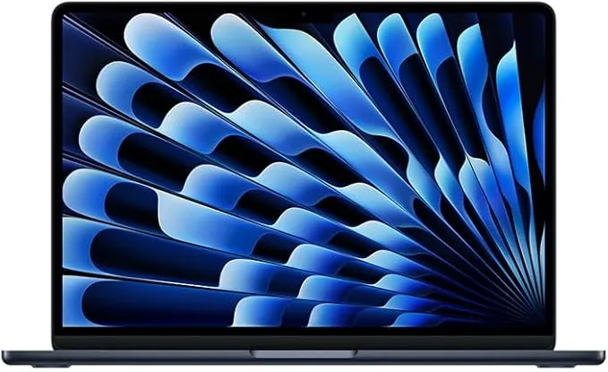 Imagem do leilão MacBook Air 13" M4 com CPU 10‑core e GPU 8‑core, 16GB Memória unificada, 256 GB - Meia-noite
