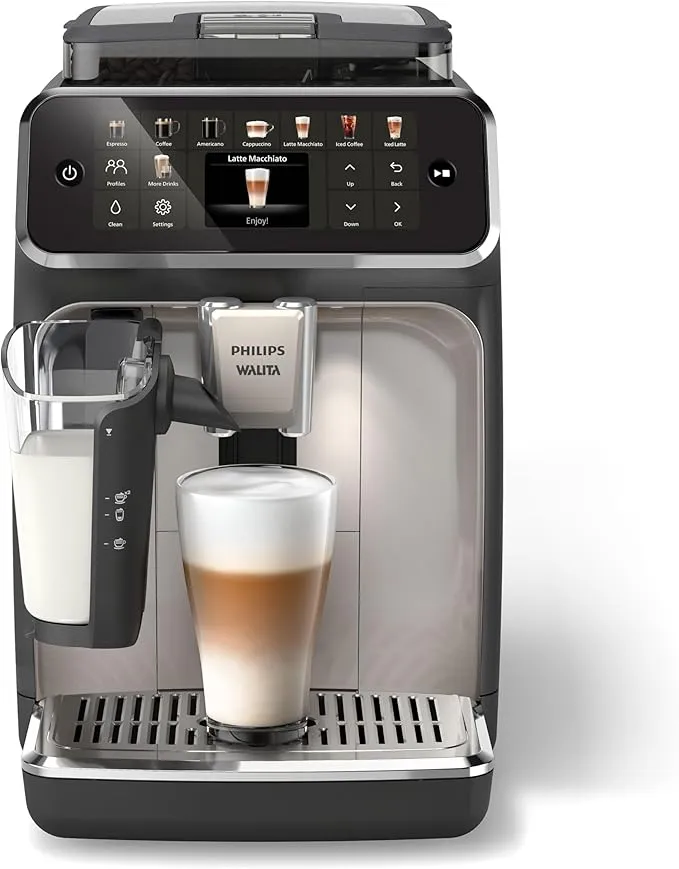 Imagem do leilão Cafeteira Espresso Superautomática LatteGo Philips Walita Série 5500