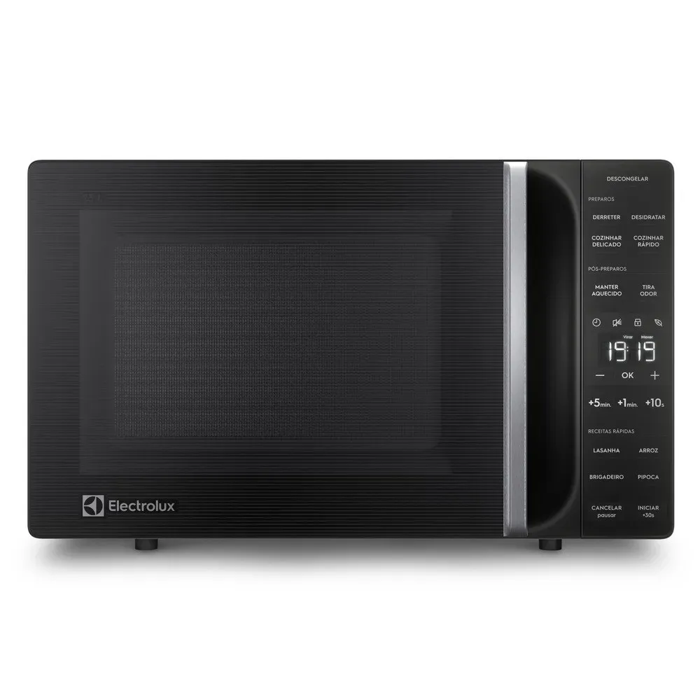 Imagem do leilão Micro-ondas Electrolux 23L Preto Efficient